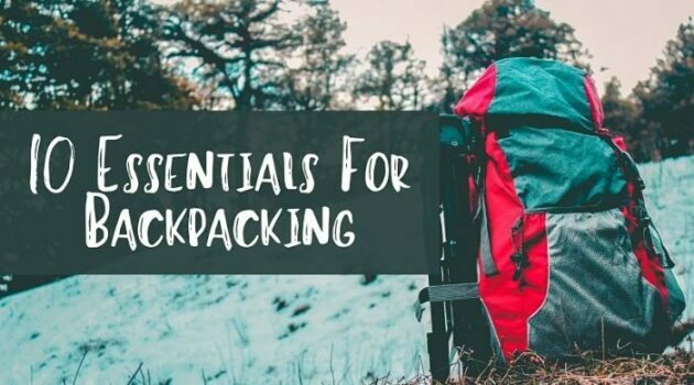 10 Essentials for Backpacking | Outdoor Bound