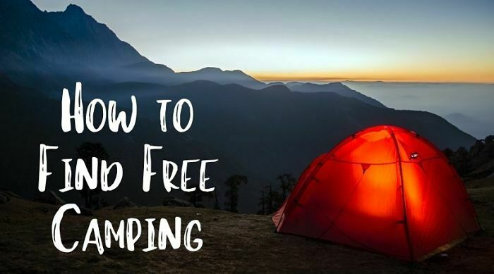 How To Find Free Camping